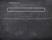 Tablet Screenshot of medmutul.com